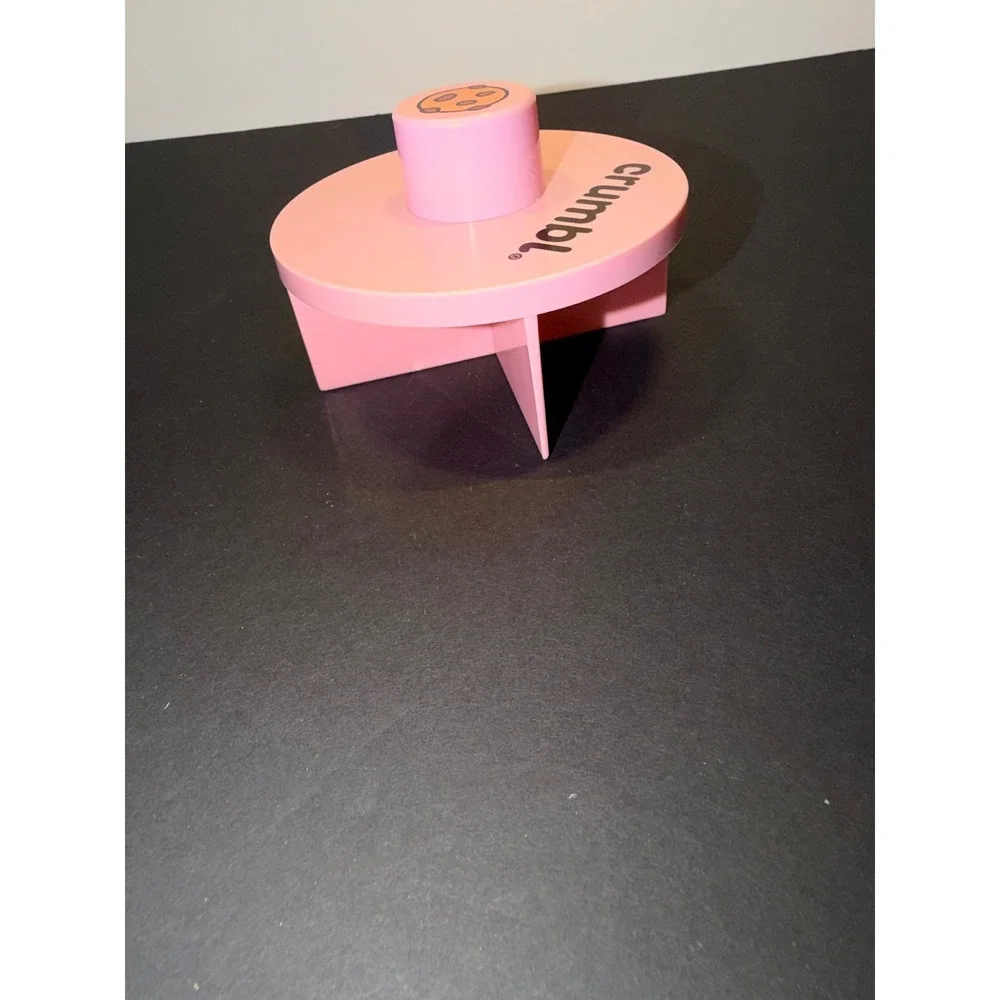 Crumbl Cookies Pink Cookie Cutter Slicer 4-Way Divider Official Merchandise
